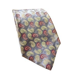 Kiton Napoli Blue Paisley Silk Tie